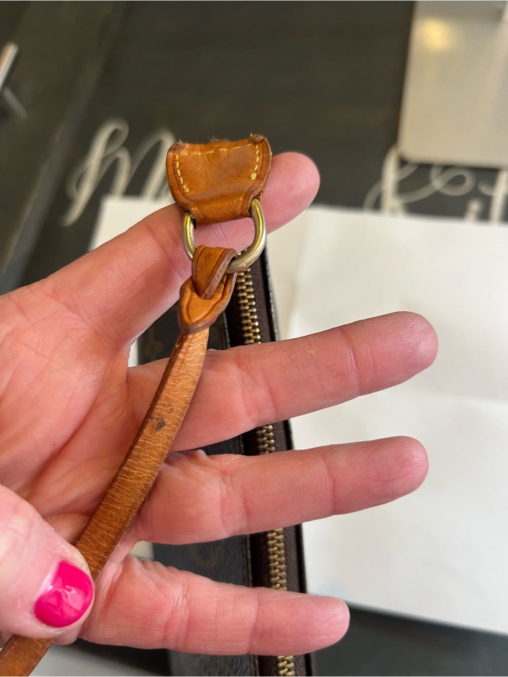 Louis Vuitton LV x Takashi Murakami Monogram Cherry Pochette Accessoire 🔥🔥 - Picture 6 of 15